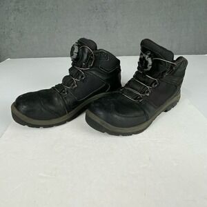 Red Wing Men's Boots Size usa 9.5 D Black Waterproof Safety‎ Toe Hiking Shoe